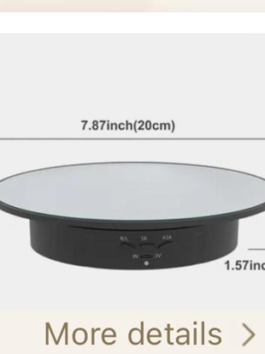 Motorized Rotating Display Stand